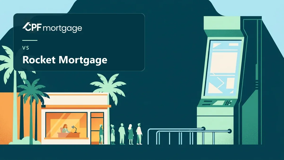 CPF Mortgage compared with Rocket Mortgage for a Florida home loan